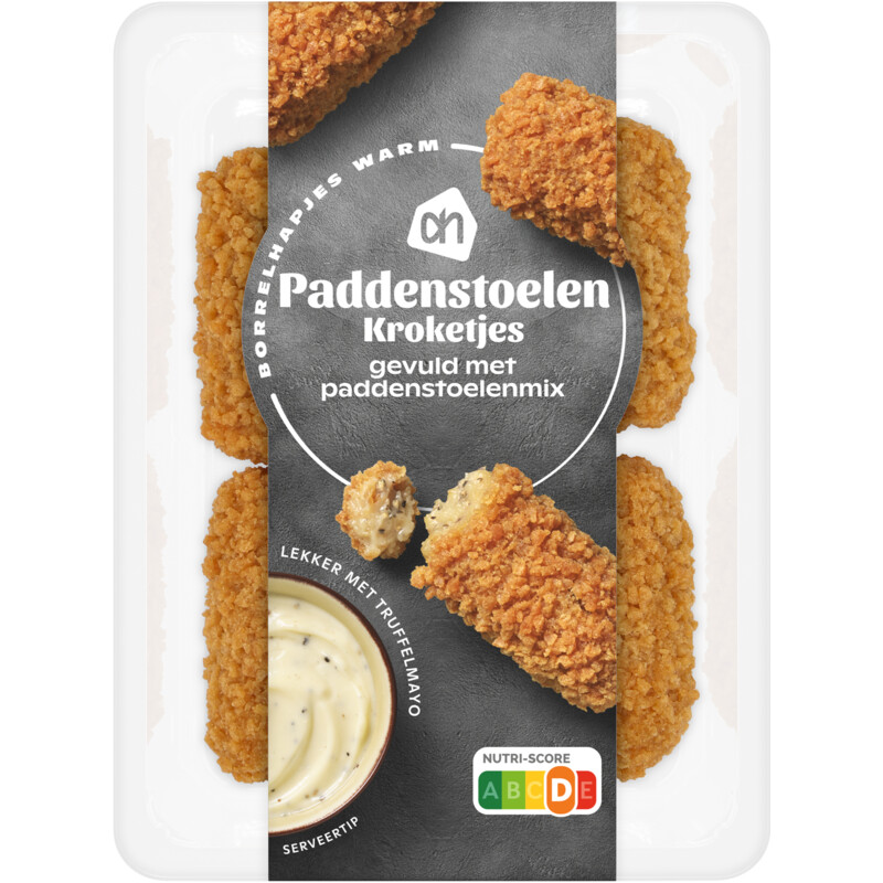 Een afbeelding van AH Paddestoelen kroketjes
