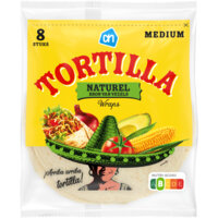 Een afbeelding van AH Tortilla naturel wraps medium