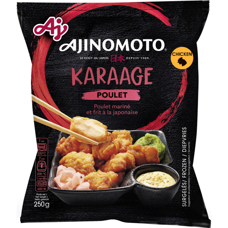 Een afbeelding van Ajinomoto Karaage poulet