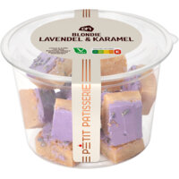 Een afbeelding van AH Blondie lavendel & karamel smaak