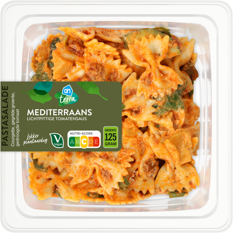 Een afbeelding van AH Terra Plantaardige pastasalade mediterraans