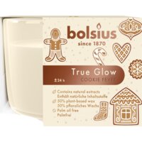 Bolsius Geurglas true glow cookie fever 9cm