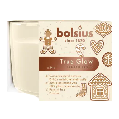pdp-image-Bolsius Geurglas true glow cookie fever 9cm