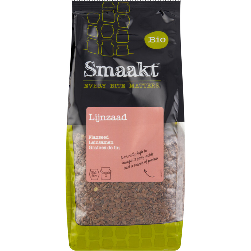 Een afbeelding van Smaakt Lijnzaad heel