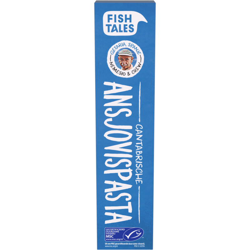 Een afbeelding van Fish Tales Ansjovispasta