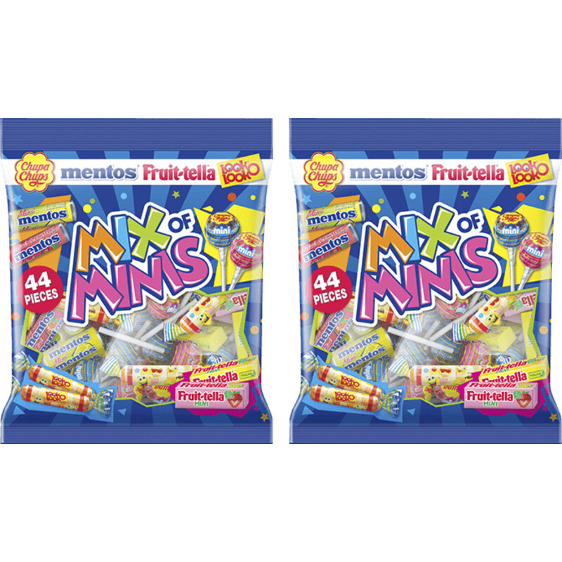 Een afbeelding van Fruittella Mix of Minis 2-pack