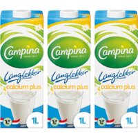 Campina houdbare melk calcium 1L 3-pack bestellen | Albert Heijn