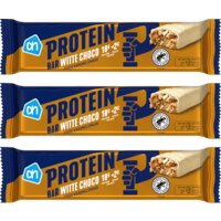 Een afbeelding van AH Protein Bar White Choco 3-pack