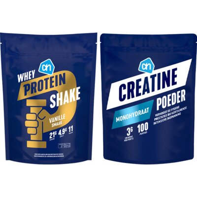 pdp-image-AH Whey Protein en creatine pakket