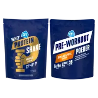 AH Whey Protein en preworkout pakket