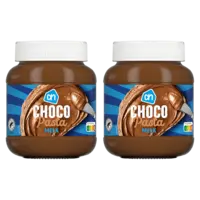 AH Chocoladepasta melk 2-pack