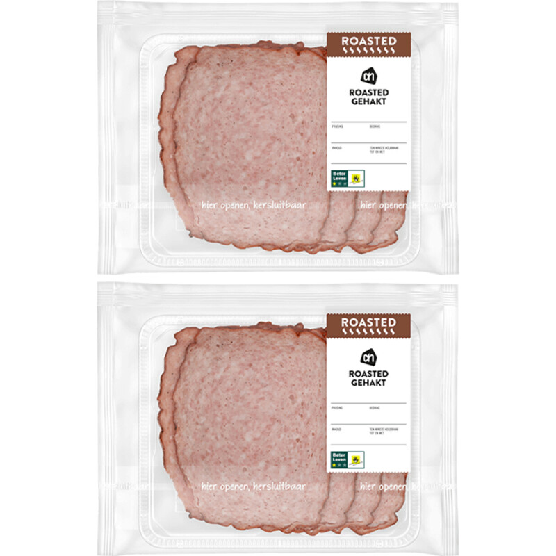 Een afbeelding van AH Roasted gehakt 2-pack
