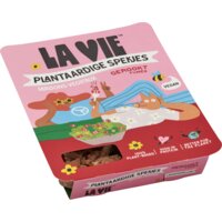 Een afbeelding van La Vie Plantaardige spekjes gerookt