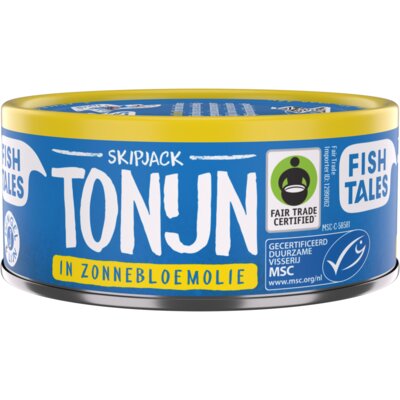 pdp-image-Fish Tales Skipjack tonijn in zonnebloemolie