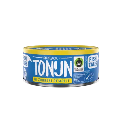 pdp-image-Fish Tales Skipjack tonijn in zonnebloemolie