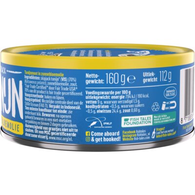 pdp-image-Fish Tales Skipjack tonijn in zonnebloemolie