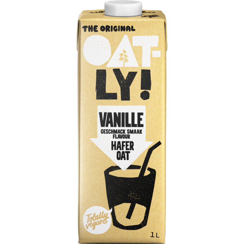 Een afbeelding van Oatly! Haverdrank vanille smaak