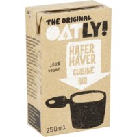 Een afbeelding van Oatly! Haver cuisine bio