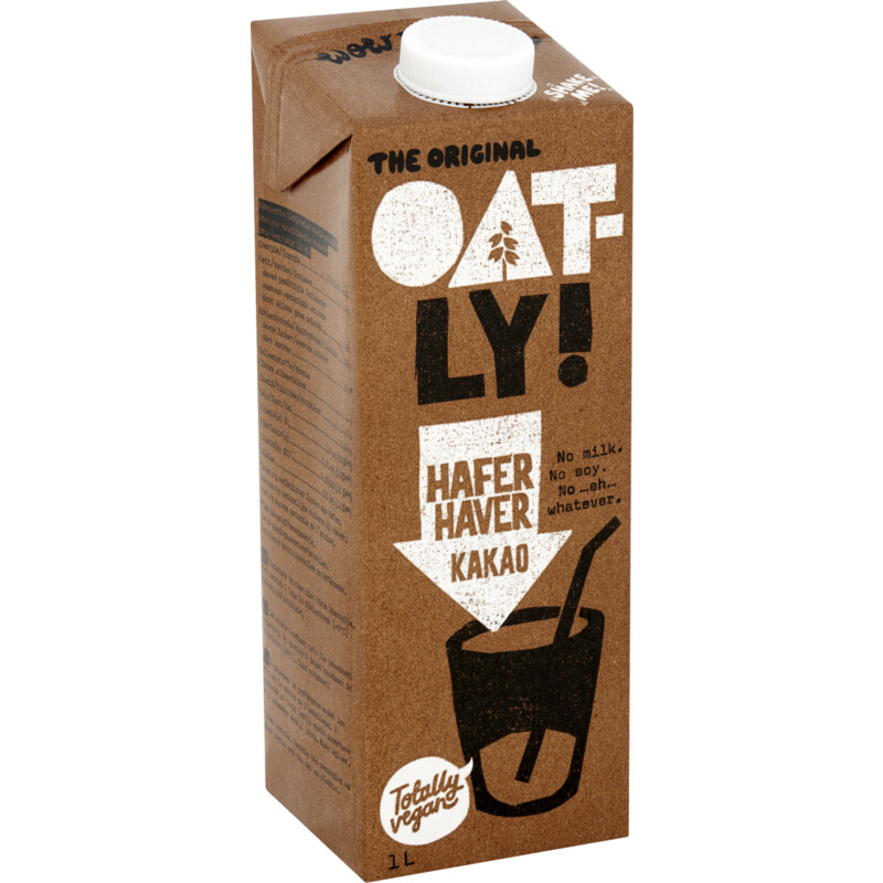 Een afbeelding van Oatly! Haverdrank cacao