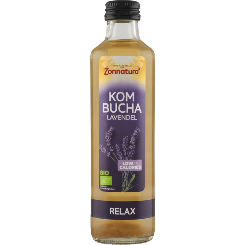 Een afbeelding van Zonnatura Kombucha lavendel