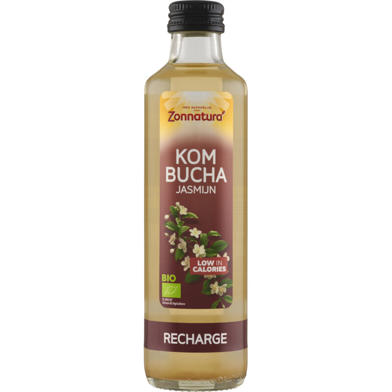 Een afbeelding van Zonnatura Kombucha jasmijn