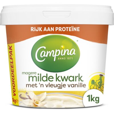 pdp-image-Campina Magere milde kwark vanille voordeelpak