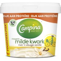 Campina Magere milde kwark vanille voordeelpak