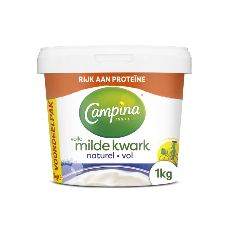 Volle Milde Kwark Naturel Voordeelpak