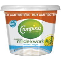 Een afbeelding van Campina Magere milde kwark naturel
