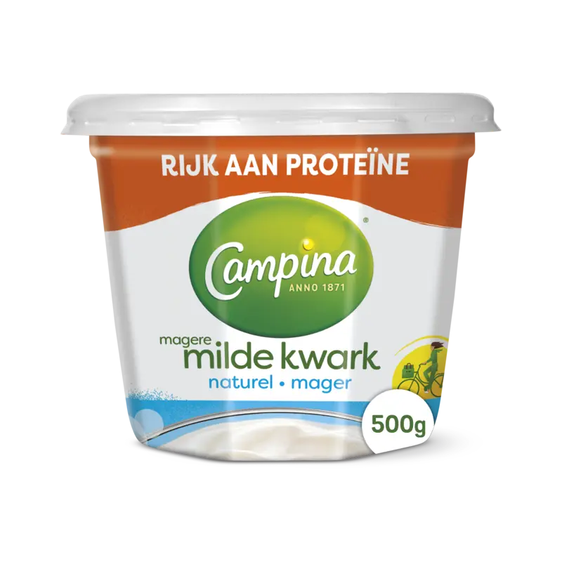 Magere milde kwark naturel