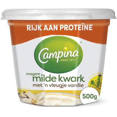 pdp-image-Campina Magere milde kwark met vleugje vanille