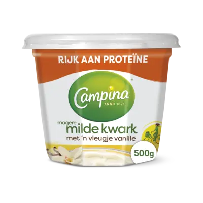 pdp-image-Campina Magere milde kwark met vleugje vanille