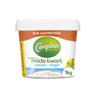 Campina Magere milde kwark naturel voordeelpak