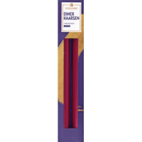 Afbeelding van Excellent Dinerkaarsen 5 uur metallic rood