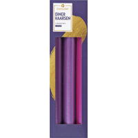 Afbeelding van Excellent Dinerkaarsen metallic drie kleuren 25cm