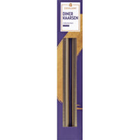 Afbeelding van Excellent Dinerkaarsen metallic goud 25cm