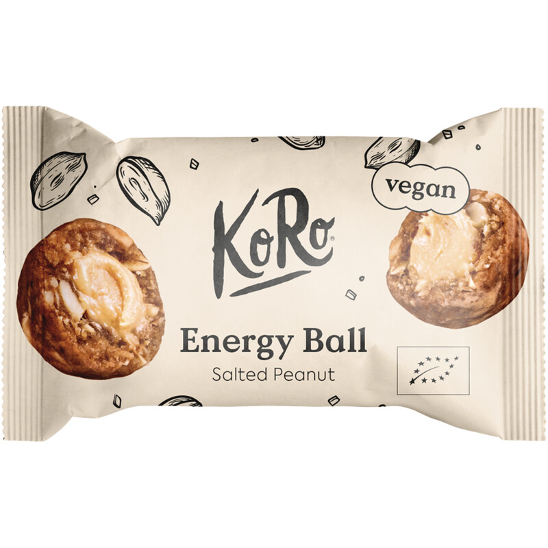 Een afbeelding van KoRo Energy ball salted peanut
