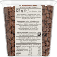 Een afbeelding van AH Melk chocolade druppels