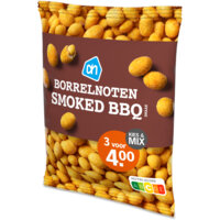 Een afbeelding van AH Borrelnoten smoked BBQ smaak