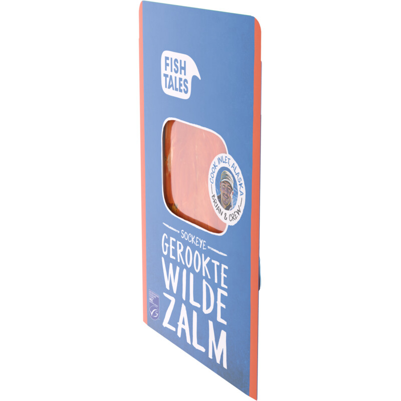 Een afbeelding van Fish Tales Sockeye gerookte wilde zalm