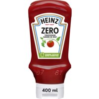Heinz Tomato ketchup zero toegevoegde suikers