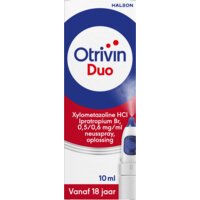 Otrivin Duo neusspray vanaf 18 jaar