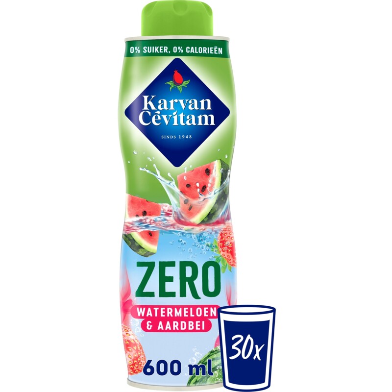 Zero watermeloen & aardbei - 5565