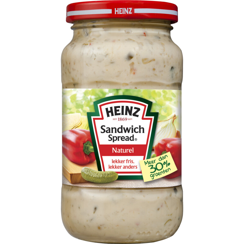 Een afbeelding van Heinz Sandwich spread naturel