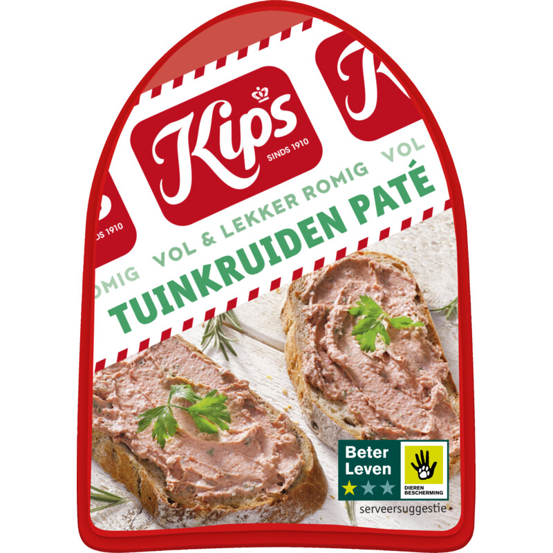 Een afbeelding van Kips tuinkruiden pate