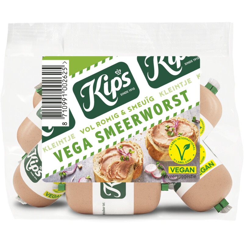 Een afbeelding van Kips Vega smeerworst kleintje