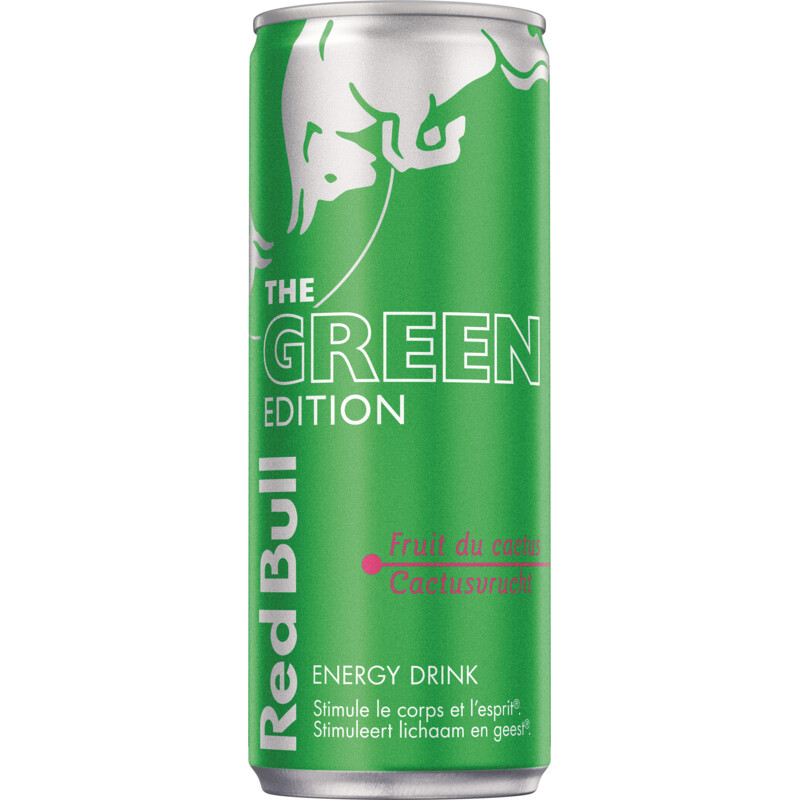 Een afbeelding van Red Bull Green edition bel