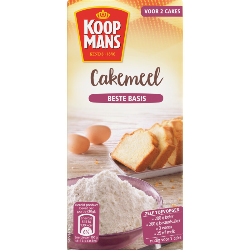 Een afbeelding van Koopmans Cakemeel