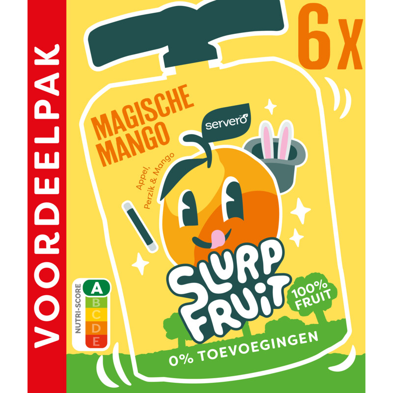 Een afbeelding van Servero Slurpfruit magische mango voordeelpak