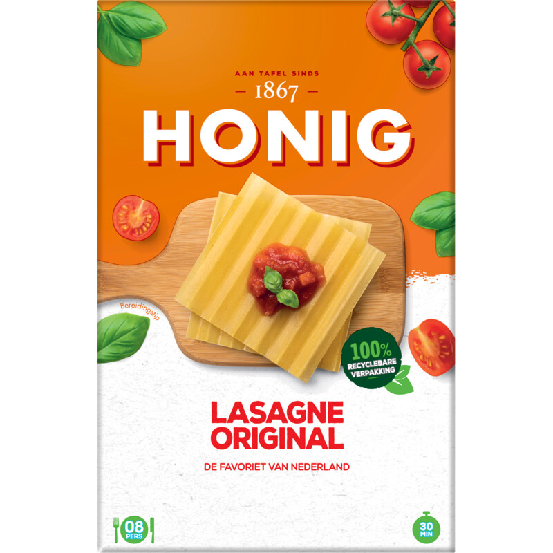 Een afbeelding van Honig lasagne original